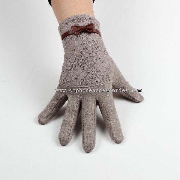 Ladies dentelle écran tactile iphone gants