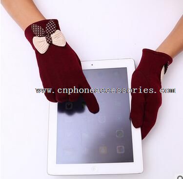 Ladys touch screen handsker