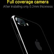Anti-rasguñe templado vidrio Protector de la pantalla para el iPhone 7 además de lente de cámara images