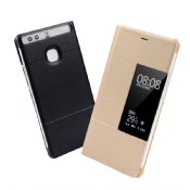 huawei p9 plus bumper case smart window and stand function images