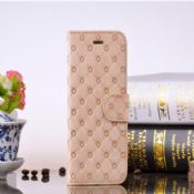 leather multi functional stand wallet case images