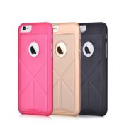 PC+Leather Protective Case for iPhone 6 6s Plus images