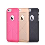 PC+Leather Protective Case for iPhone 6 6s Plus images