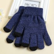 Sublimation Printing touch screen knit glove for mobile phone images