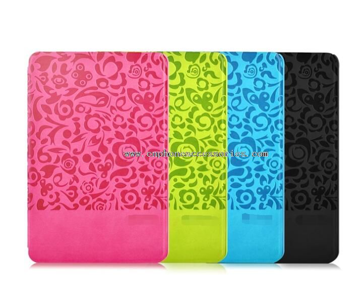 PU leather smart back cover case for Ipad mini 4