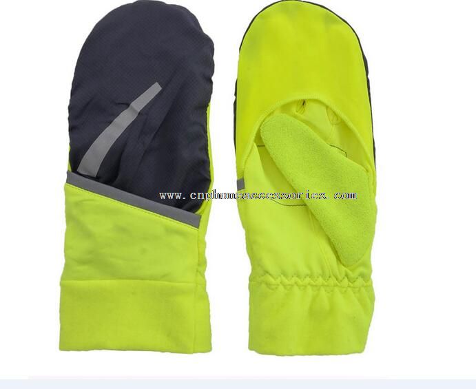 Pantalla táctil fluorescente guantes impermeables