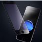 Fibra de carbono 3D completo pantalla Protector 7 templado vidrio de cubierta para el iPhone 7 small picture