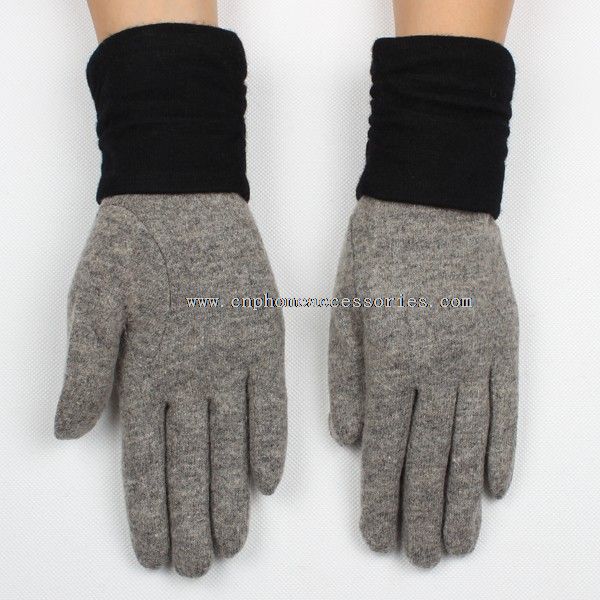 ženy vlny zimní rukavice