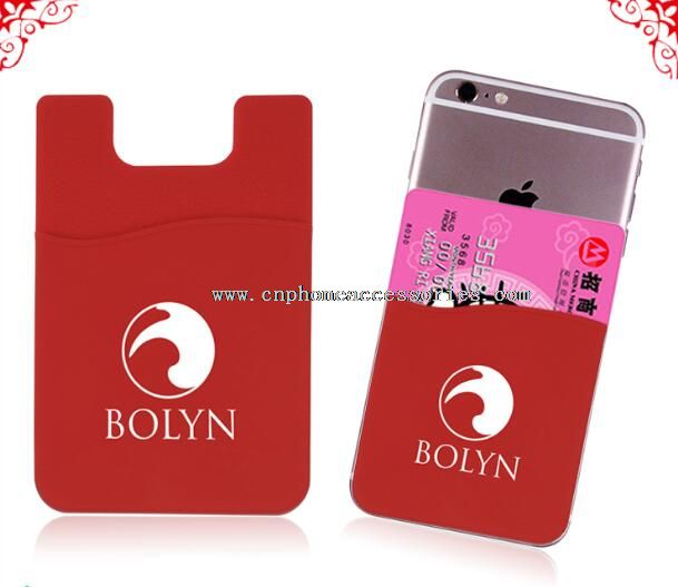 3m stick mobile phone silicon vehicle card holder