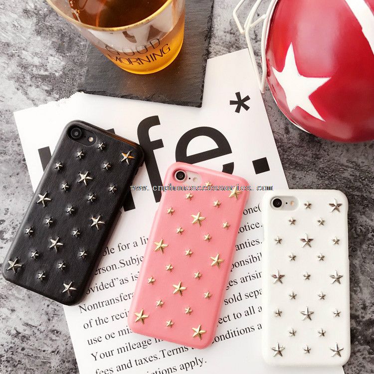 Custodia di cellulare Funky in pelle per iPhone 7