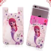 silicone pocket mobile phone card holder wallet images