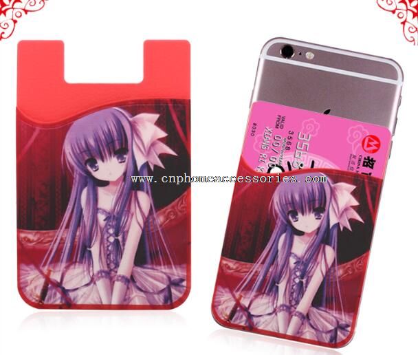 silicone business credit card holder wallet