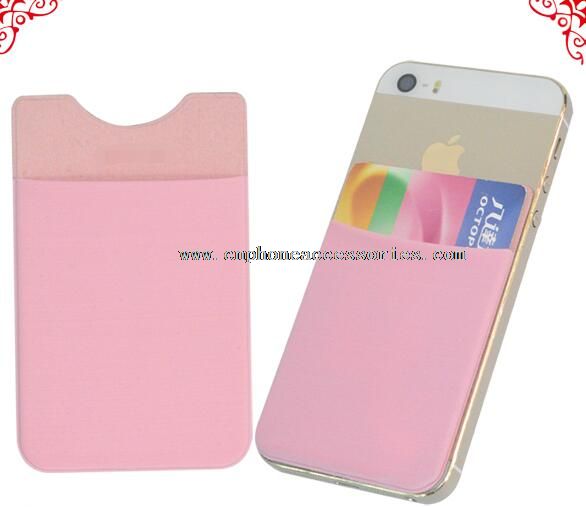 smart microfiber card holder