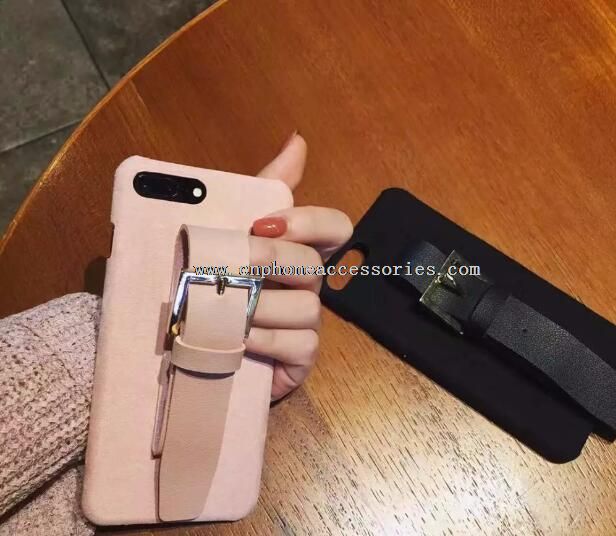 Funda para el iPhone 7 contraportada con correa de muñeca