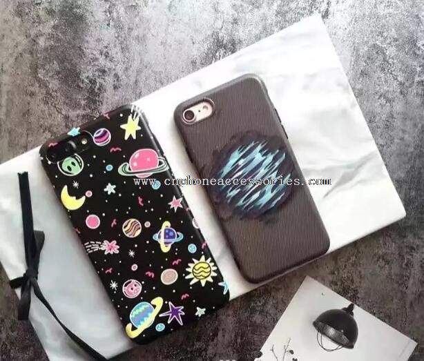 Glitter Starry langit malam dari bintang desain Case untuk iPhone 6 6plus 7