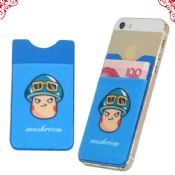 3m card holder attach to the back of smart phone images