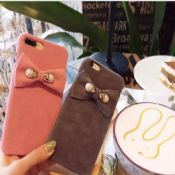 Kupu-kupu simpul ikatan simpul kasus ponsel gadis merah muda untuk iphone 7 7s images