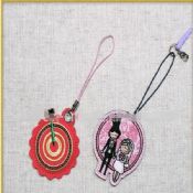 Embroidered mobile phone straps images