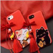 Fortune Cat Phone Case For Iphone 7 Tpu Case images