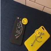 Penuh tertutup tersenyum wajah Keychain kasus untuk iPhone7 images