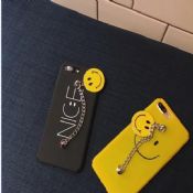 Full Covered Smile Face Keychain Case for iPhone7 images