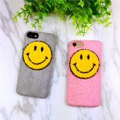 Etui de téléphone de visage de sourire pour iPhone 7 images