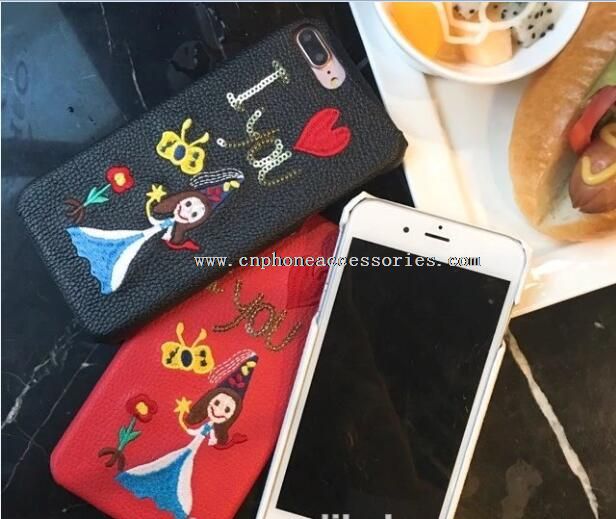 Funda de cuero PU para iPhone7