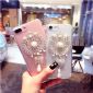 Lujo Bling Diamante girasol perla completo cubierta de teléfono TPU para iPhone Plus 7/7 small picture