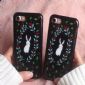 Myk TPU kanin stilige glitrende pulver Plating Glitter Flash makt telefon Case For iPhone 7 small picture