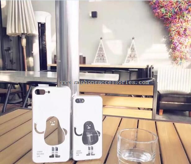 Cute Clear Man Case for iPhone6 7