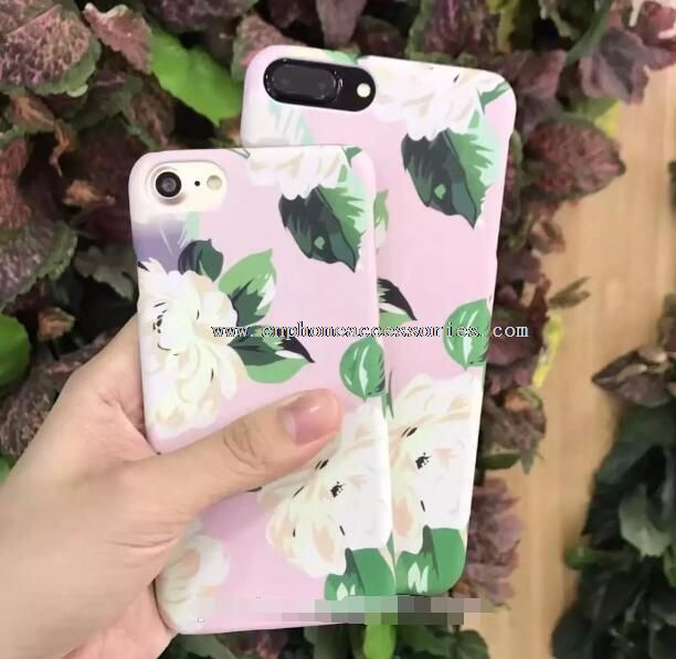 Flori PC telefon caz pentru iPhone 7/7Plus