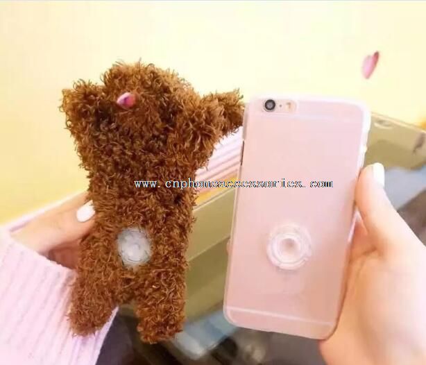 Sert arka kapak Case iPhone6 için Stand ile 7 durum