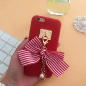 Bowknot αλυσίδα κινητό τηλέφωνο περίπτωση για το iPhone συν 7/7 images