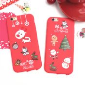 Christmas Cartoon Emboss Pattern Phone Case images