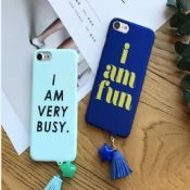 Colorful Simple Letters Cell Phone Case For iphone 7 case images