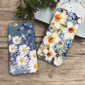 Für Blume iPhone 7 Plus 3D Relief Glühen in der dunklen Handyhülle images