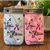 Capa em silicone Cartoon abelha pote para iPhone 7 Plus images