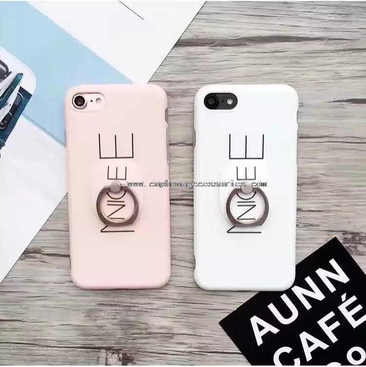 Phone Case with Matching Ring for iPhone 7/7 Plus
