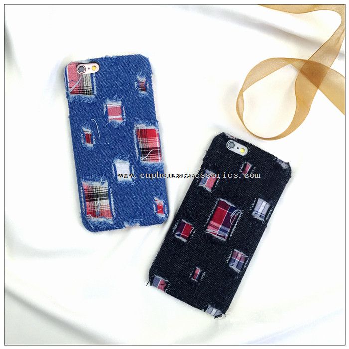 Menempel kain Phone Case untuk iPhone Plus 7/7