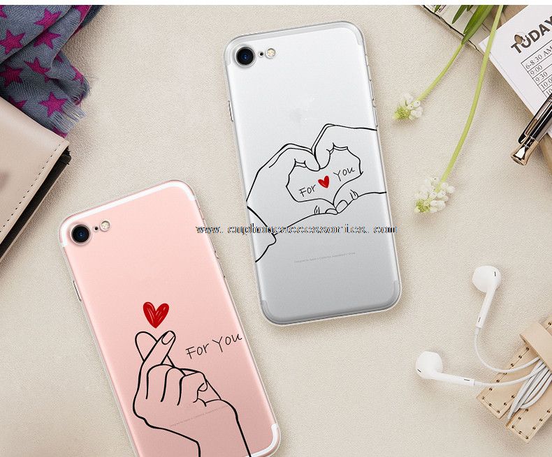 For Lovers iPhone 7 Couple Case