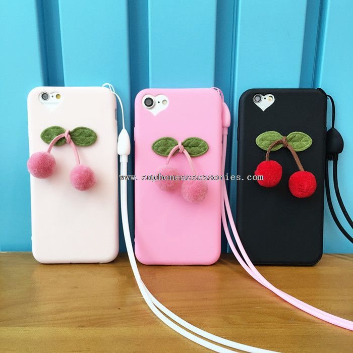 Menggantung tali Phone Case untuk iPhone Plus 7/7