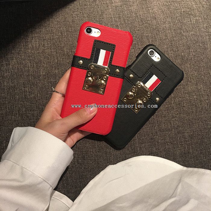 Funda de cuero para iPhone Plus 7/7