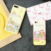 Indah kartun hewan TPU penuh menutupi Matte IMD Mobile Phone Case untuk iPhone Plus 7/7 images