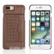 Slim PU Leather Case untuk iPhone7 Case Cover dengan pemegang kartu images