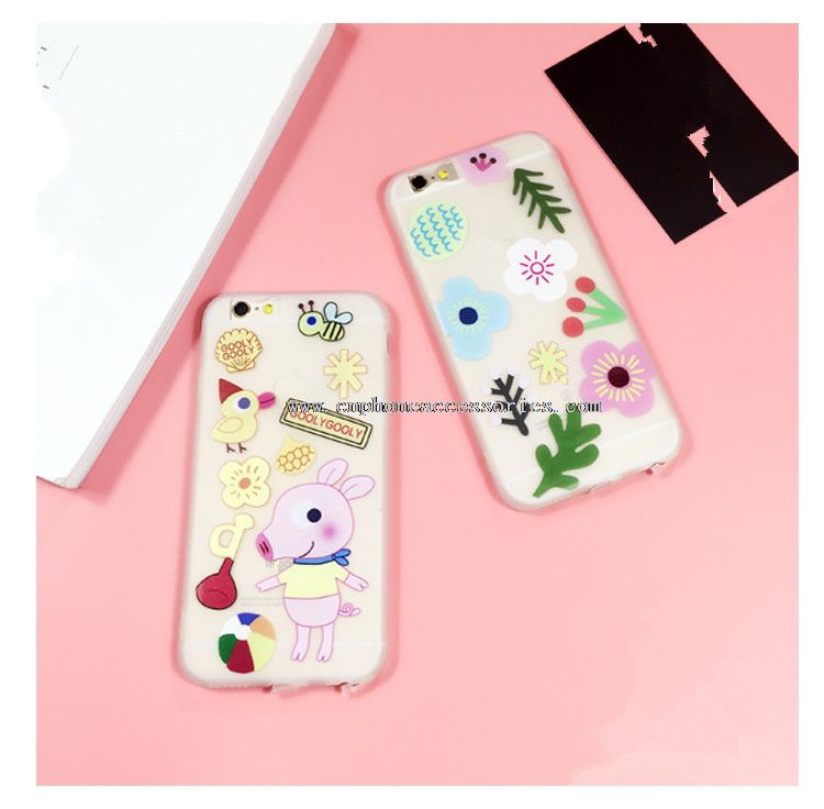 iPhone 6/6s/6 plus pelindung kasus kartun