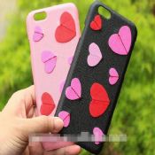 3D Heart Mobile Phone Hard Cover PC Phone Case For iPhone 6 images