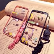 DIY کامل پوشش تلفن مورد با طناب حلق آویز برای آی فون پلاس 7/7 images