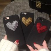 Heart Soft Full Cover Phone Case for iPhone 7/7 Plus images