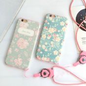 Silicone Hanging Rope Mobile Phone Case for iPhone 7/7 Plus images