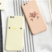 TPU mignon cochon protection étui souple pour iPhone Plus 7/7 images